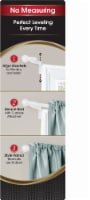 Maytex Mills Smart Rods White Drapery Rod Perspective: Main