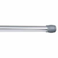 Maytex Mills Luminex Tension Shower Curtain Rod - Silver Perspective: Main