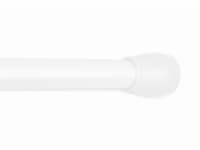 Maytex Luminex Aluminum Tension Shower Curtain Rod - White Perspective: Main