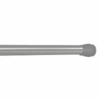 Zenna Home Aluminum Tension Shower Curtain Rod - Brushed Nickel Perspective: Main