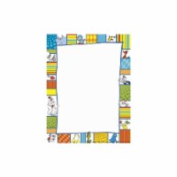 Eureka Dr. Seuss Shapes Computer Paper 8 1/2  x 11  50 Sheets (EU-812118)