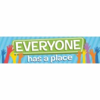 A Teachable Town Everyone Has A Place Banner, Horizontal