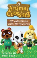 Nintendo Animal Crossing Valentine's Day Cards with Stickers Perspective: Main