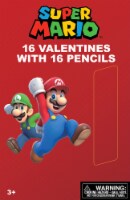 Paper Magic Super Mario™ Valentines with Pencils Perspective: Main