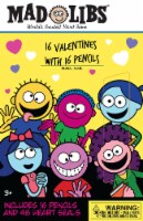 Paper Magic Mad Libs® Valentines with Pencils & Heart Seals Perspective: Main
