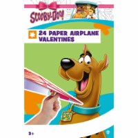 Scooby-Doo Paper Airplane Valentines Perspective: Main