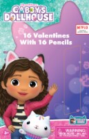 Paper Magic DreamWorks Gabby's Dollhouse Valentines with Pencils Perspective: Main