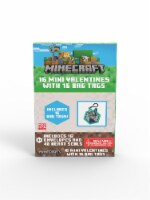 Paper Magic Valentine's Day Minecraft Bag Tags Perspective: Main