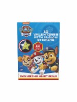 Paper Magic Valentine's Exchange Cards Paw Patrol Glow in the Dark Stickers Perspective: Main