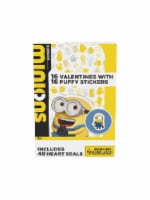 Paper Magic Valentine's Exchange Cards Minions Puffy Stickers Perspective: Main