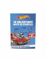 Paper Magic Valentine's Exchange Cards Hot Wheels Stencils Perspective: Main