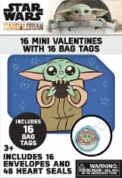 Star Wars The Mandalorian Grogu Valentine's Bag Tags Perspective: Main