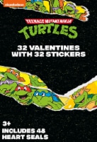 TMNT Valentine's Stickers Perspective: Main