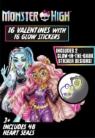 Monster High Valentine's Glow Stickers & Cards Perspective: Main