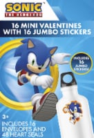 Sonic Die Cut Valentine's Jumbo Stickers Perspective: Main
