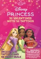 Disney Princess Valentine's Tattoos & Heart Seals Perspective: Main