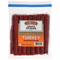 Old Wisconsin Turkey Snack Sticks Fresh Sliced Deli Meat Perspective: Main