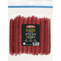 Old Wisconsin Honey Brown Sugar Turkey Sausage Sticks Perspective: Main