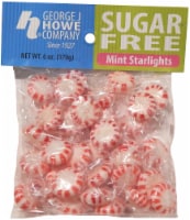 George J Howe Company Sugar Free Mint Starlights Candy Perspective: Main