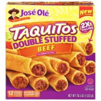 Jose Ole® Double Stuffed Beef Corn Taquitos Perspective: Main