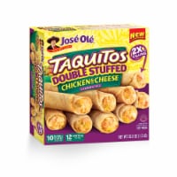 Jose Ole® Double Stuffed Chicken & Cheese Frozen Corn Taquitos Perspective: Main