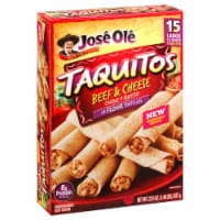 Jose Ole® Flour Tortilla Beef & Cheese Taquitos