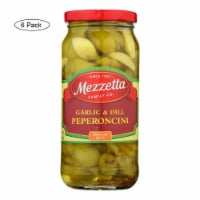 Mezzetta™ Garlic & Dill Medium Heat Peperoncini Perspective: Main