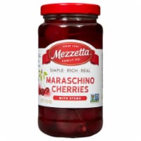 Mezzetta Maraschino Cherries with Stems Topping