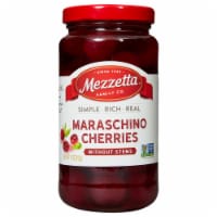 Mezzetta Maraschino Cherries without Stems Topping