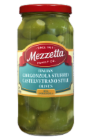 Mezzetta® Italian Gorgonzola Stuffed Castelvetrano Style Olives Perspective: Main