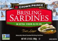 Crown Prince Two Layer Brisling Sardines in Olive Oil