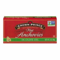 Crown Prince® Premium Flat Anchovies In Olive Oil Perspective: Main