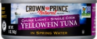 Crown Prince Natural Yellowfin Tuna In Spring Water Perspective: Main