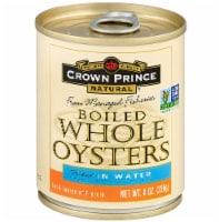 Crown Prince  Boiled Whole Oysters