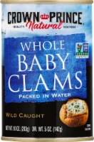 Crown Prince Natural Whole Baby Clams