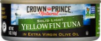 Crown Prince Natural Solid Light Yellowfin Tuna in Extra Virgin Olive Oil