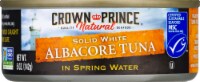 Crown Prince Natural No Salt Added Albacore Tuna in Water Perspective: Main