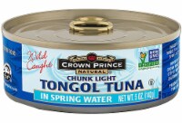 Crown Prince Natural Tongul Tuna Chunk Light In Spring Water