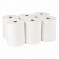 Georgia-Pacific Dry Wipe Roll,Various,White,PK6  29516