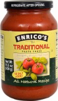 Enricos  Traditional Pasta Sauce No Salt Added Perspective: Main