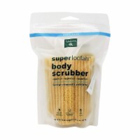 Earth Therapeutics Loofah - Super - Body Scrubber - Green - 1 Count