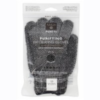 Earth Therapeutics® Purifying Charcoal Exfoliating Gloves