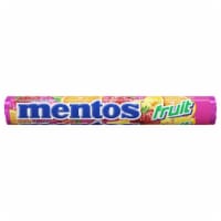 Mentos Fruit Flavored Chewy Mint Candy Roll Perspective: Main