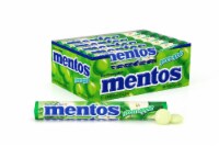 Mentos Green Apple Chewy Mint Candy Rolls