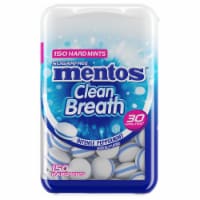 Mentos Clean Breath Peppermint Flavored Hard Mints
