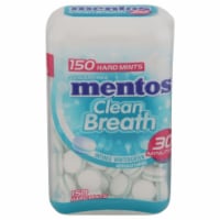 Mentos® Sugar Free Clean Breath Intense Wintergreen Hard Mints Perspective: Main