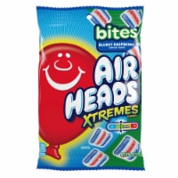 Airheads® Xtremes Bites Bluest Raspberry Sweetly Sour Candy Perspective: Main
