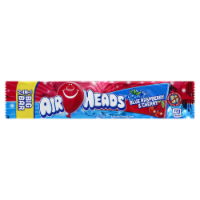 Airheads Blue Raspberry/Cherry Big Bar Chewy Candy Perspective: Main