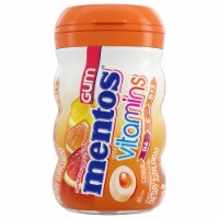 Mentos Sugar Free Citrus Flavored Chewing Gum with Vitamins