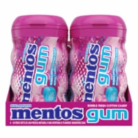Mentos Bubble Fresh Cotton Candy Sugar-Free Gum Perspective: Main